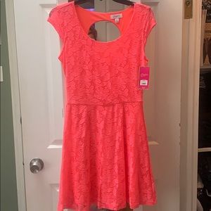 Coral Dress